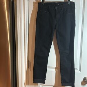 Mother Denim The Looker Jeans Not Guilty Black Size 26 like-new condition